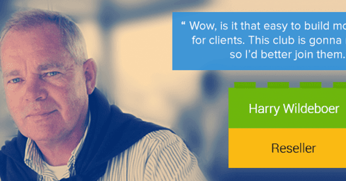 Harrie builds apps for his customers with AppMachine