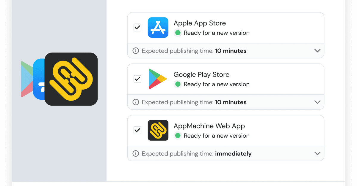 The new publishing flow makes your app publishing much easier