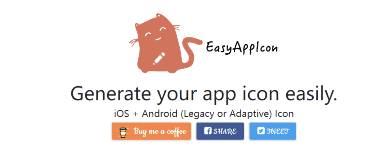 EasyAppIcon landing page