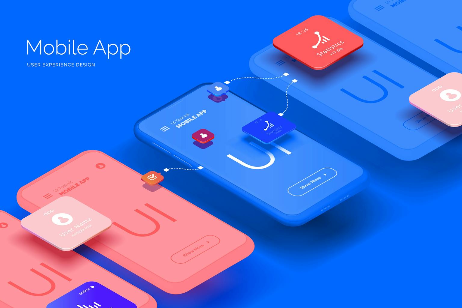 UX and UI mobile app design