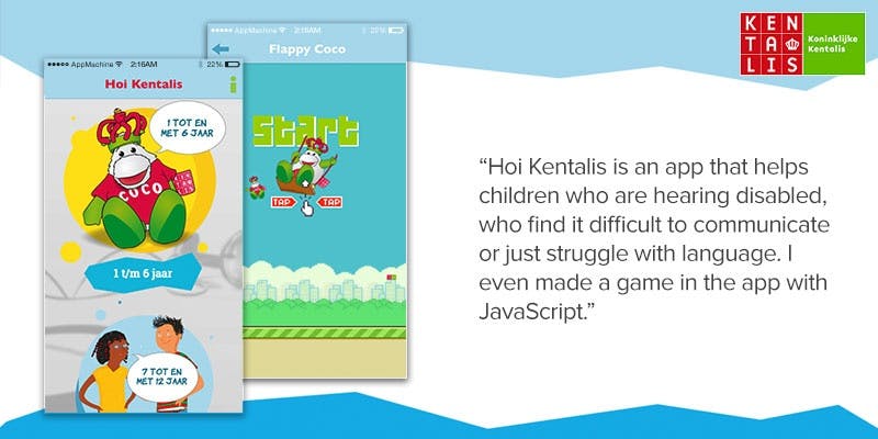 How Harry build an app for kentalis