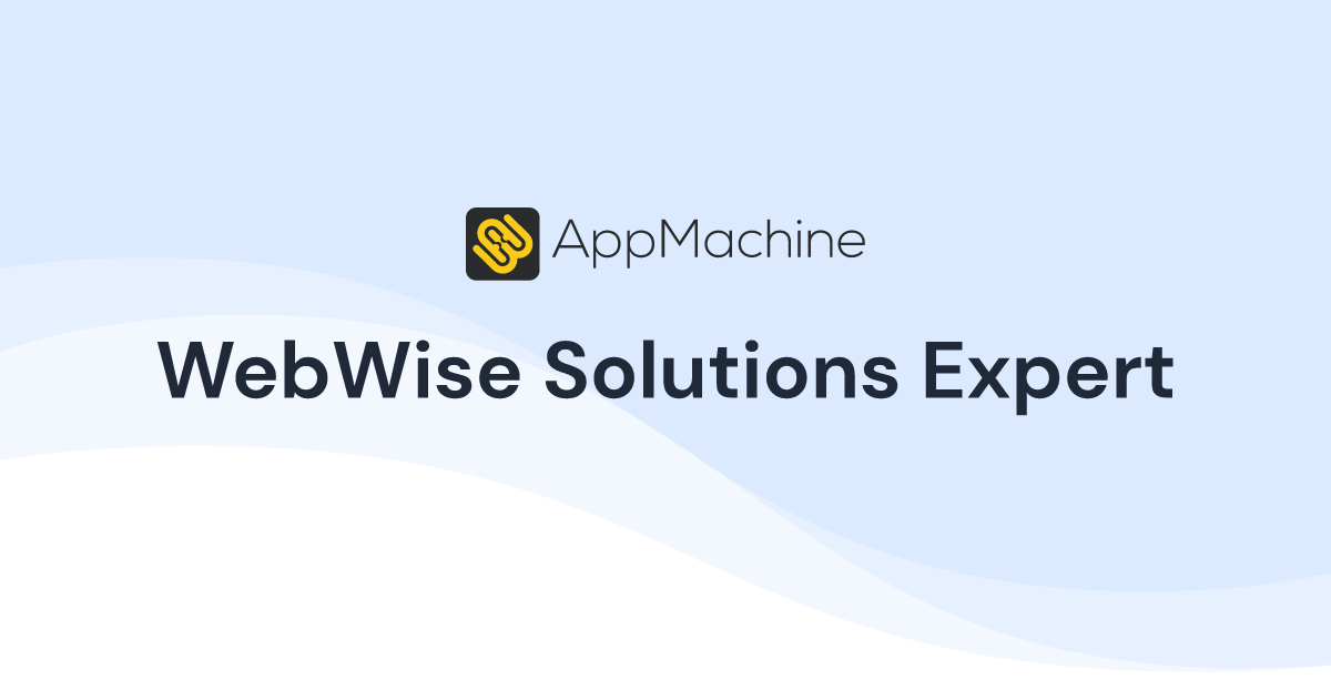 WebWise Solutions Expert AppMachine